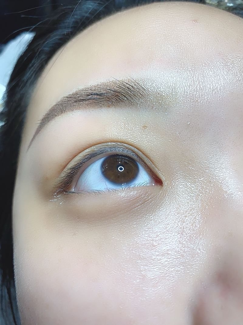 眉眼特写
