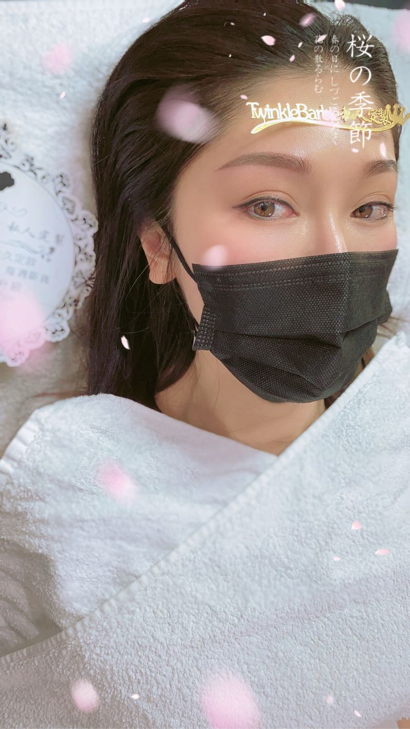 完成效果 · 客人自拍