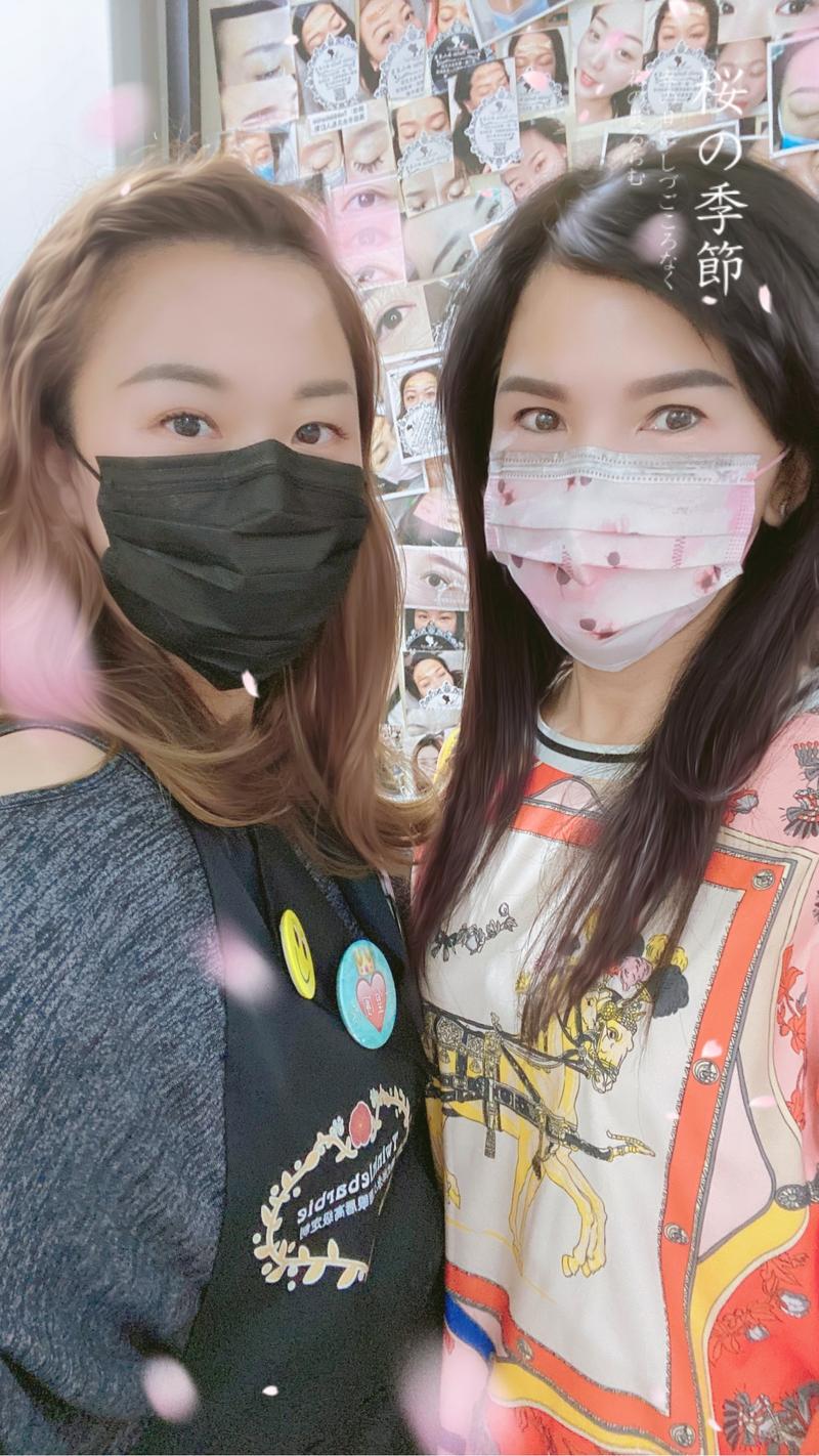 客人合影