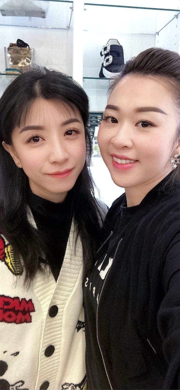 客人合影