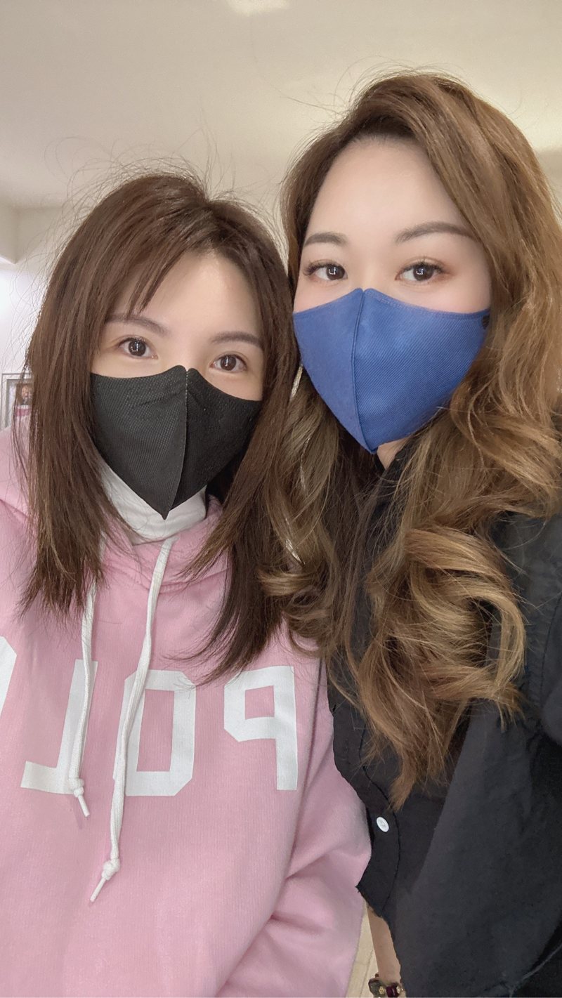 客人合影